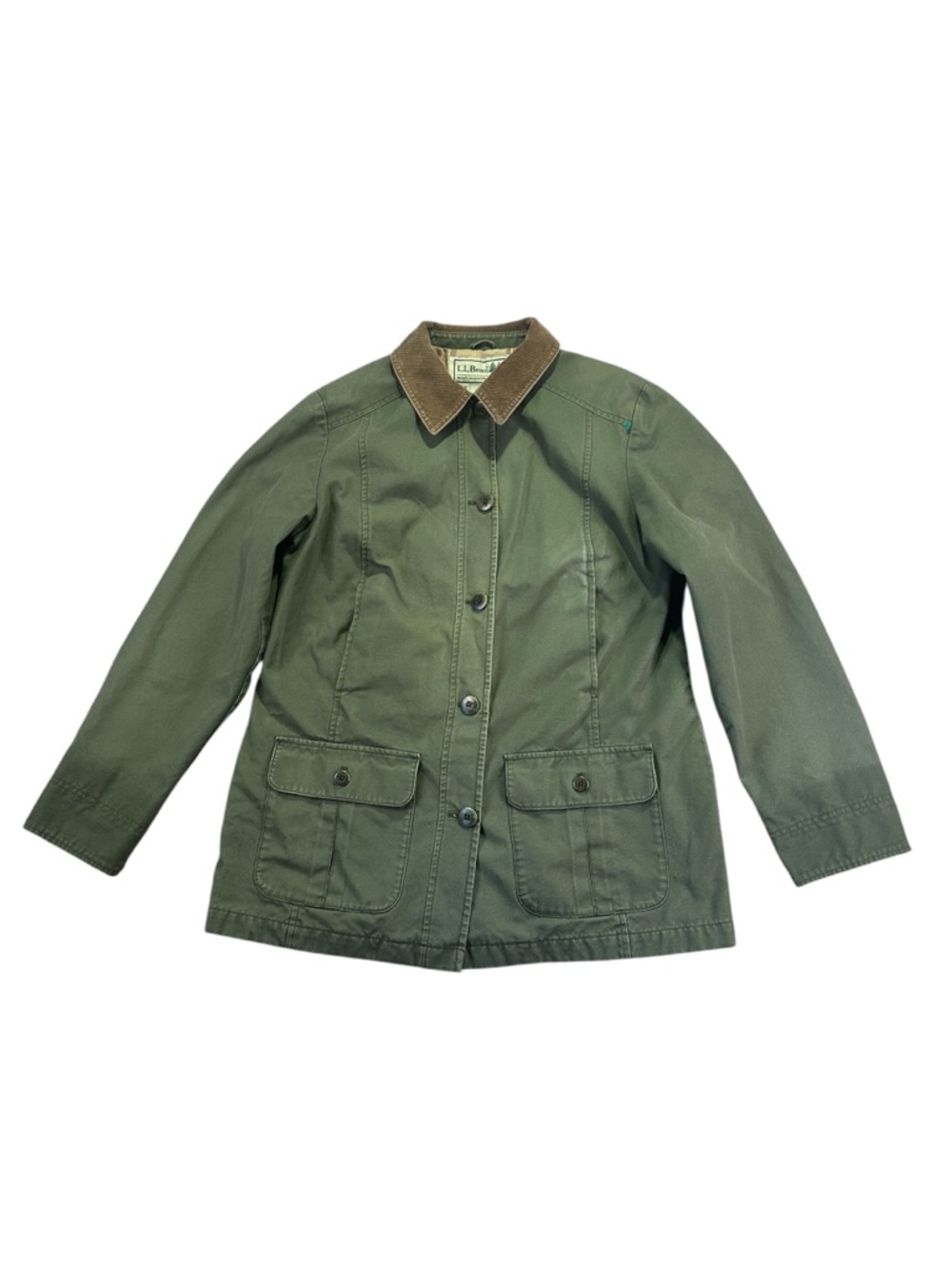 Vintage LL Bean Adirondack Barn Women’s Jacket  (Flannel-Lined) Size Small - Picture 7 of 16